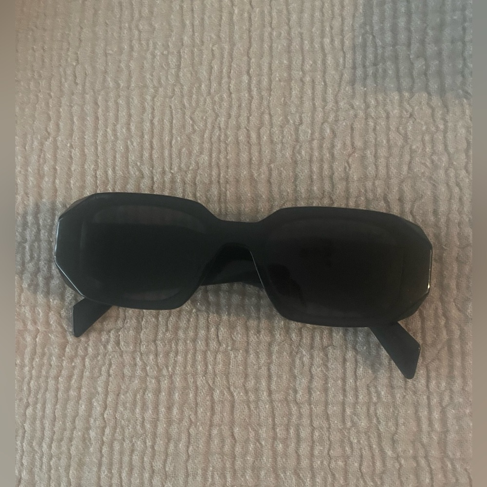 Auth Prada rectangle sunglasses
